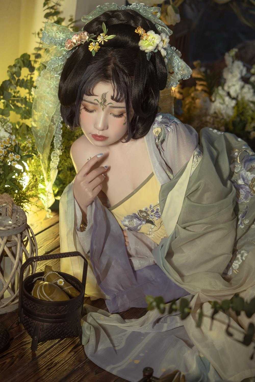 极品CosPlay爆机少女 喵小吉 浣溪沙.端午[98P/3V/3.26G]（1）